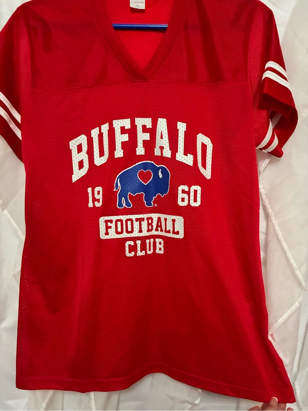 Buffalo Football Club Red Kids V-Neck Tee